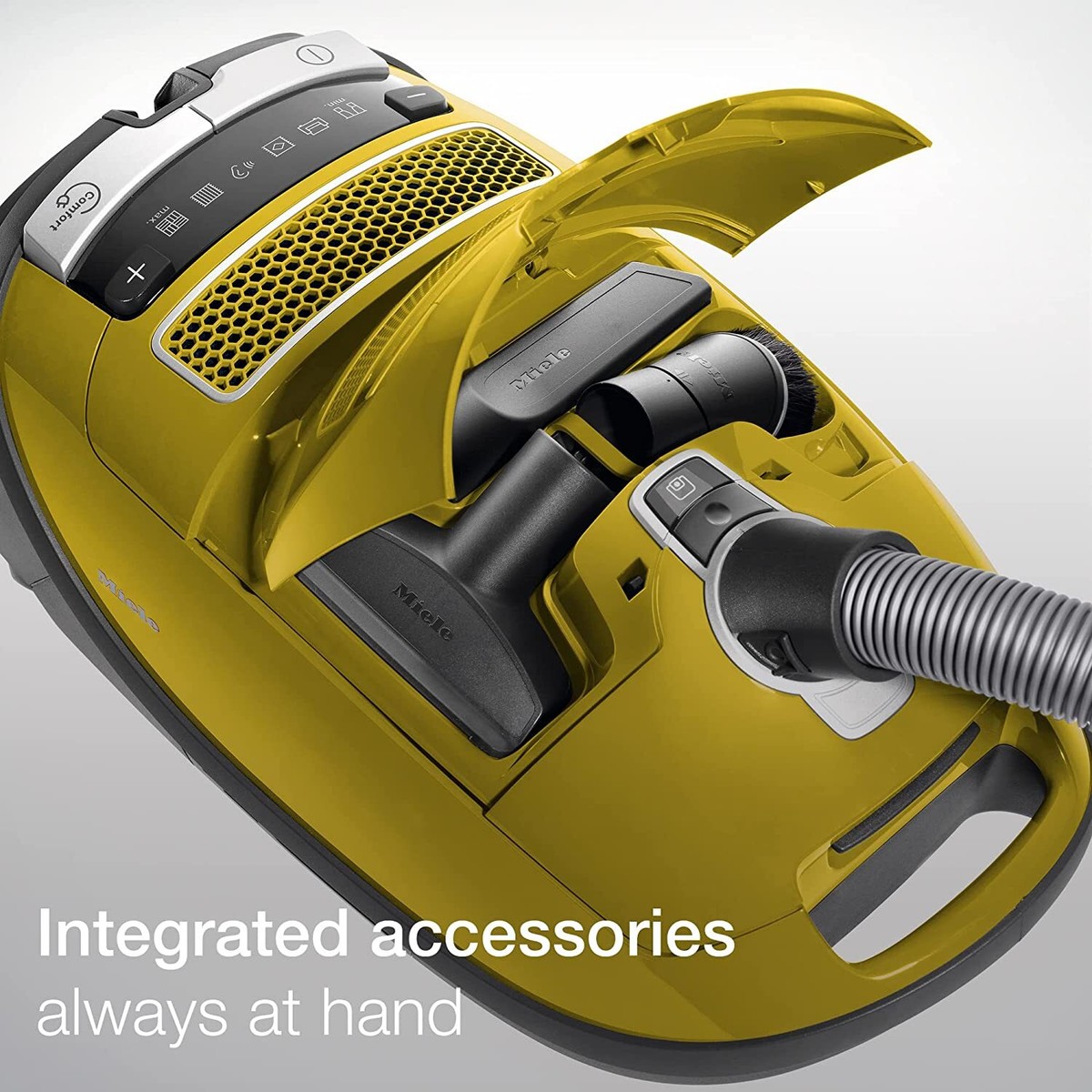 美品　Miele（ミーレ） Compact C2  Canary Yellow Miele C2 Complete Canister Vacuum Retired | Bank's Vac