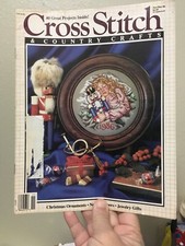 Cross Stitch Country Crafts Magazine Nov/Dec 1986 7 Christmas Designs