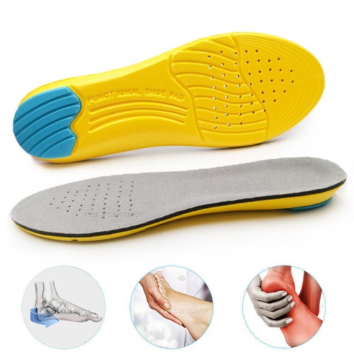 MEMORY FOAM UNISEX ORTHOPEDIC SHOE PADS TRAINER FOOT FEET COMFORT HEEL