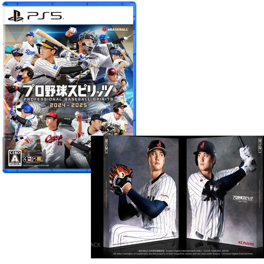 Professional Baseball Spirits 2024-2025 with Shohei Ohtani Sleeve