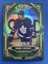 2020-21 Upper Deck Stature Rookies Green 134 Mikko Lehtonen Toronto Maple Leafs 