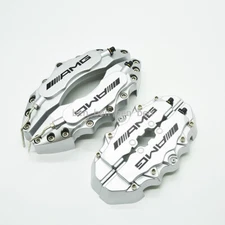 Silvery Car Disc Brake Caliper Covers Front &Rear 4PCS/Set for Benz C/E class 