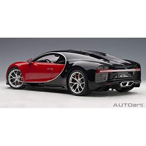 AUTOart 1/12 BUGATTI CHIRON 2017 Red Black 12113 w/Tracking NEW - Picture 6 of 10