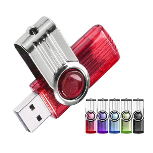 High Speed USB 2.0 Flash Drive 64GB Portable Pen Drive Metal Plastic U Disk 32GB - Picture 1 of 16