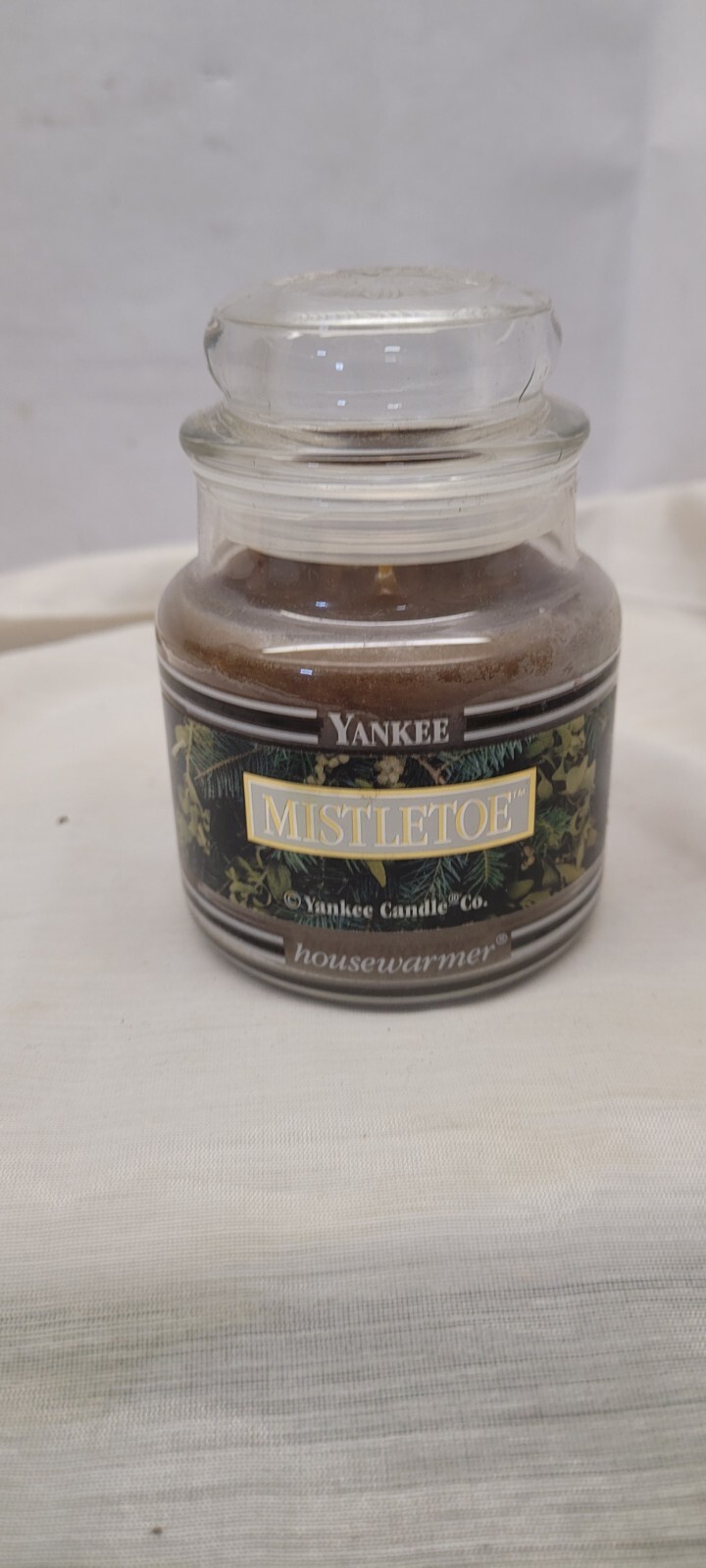 Yankee Candle Mistletoe Mini Candle Limited Edition Retired Scent