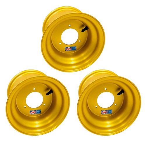 Honda ATC 70 DWT Gold Anodized Aluminum Blue Label Front Rear Wheels ...