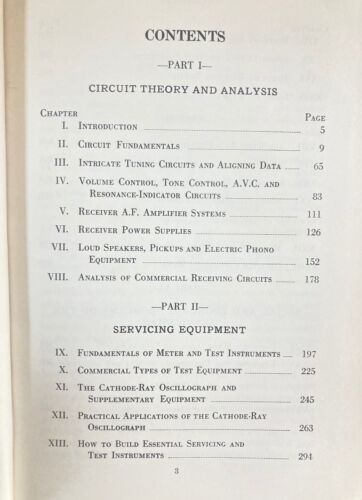 1936 RADIO SERVICE HANDBOOK CIRCUITRY THEORY REPAIR EQUIPMENT & TEST INSTRUMENTS - Foto 3 di 4
