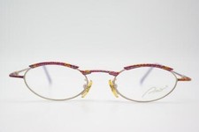 Vintage Glasses Amor 447 Gold Multicolored Oval Frame Eyeglasses