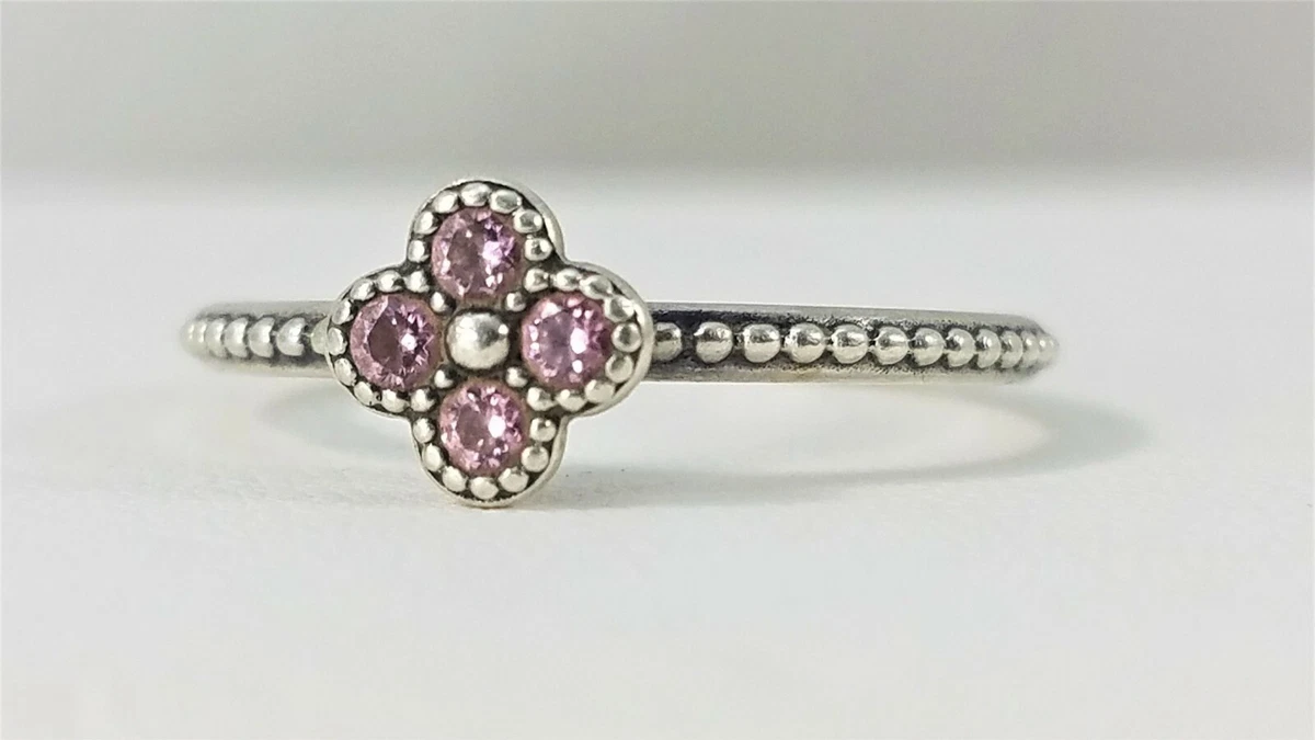 Pandora ring oriental blossom sterling silver deals