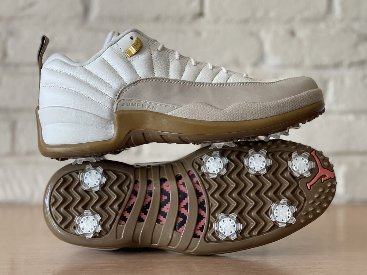 Nike Air Jordan 12 Low G NRG U22 Driftwood Rattan Sail Nike Air Jordan 12 Low G NRG U22 Driftwood Rattan Sail