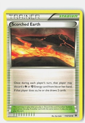 Scorched Earth Uncommon XY - Fates Collide 110/124 NM Ryo Ueda