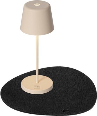 Silwy Monaco Magnet-Leuchte, inkl.Platzset, sand