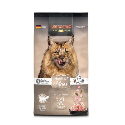 Leonardo Adult Maxi GF Katzenfutter Trocken Getreidefrei | 7,5 kg