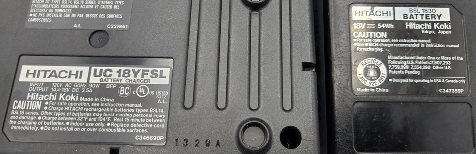 Hitachi CR18DGL 18V Brushless Reciprocating Saw w/ 54Wh Battery & Rapid Charger - Image 4 of 4