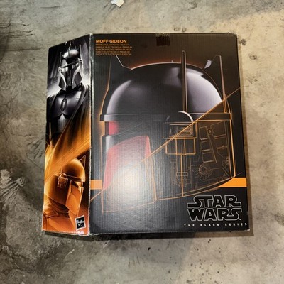 New Star Wars The Black Series Moff Gideon Premium Electronic Helmet By Hasbro