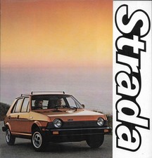 1980 80 Fiat Strada  Original sales brochure