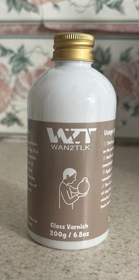 WAN2TLK Matte Varnish for Clay Art Sealer Waterproof Anti Scratch 200g 6.8oz