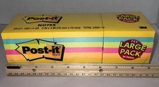 Post-it Notes 24 Pads 3 x 3 . Bright Colors