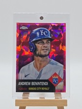 2022 Topps Chrome Platinum Anniversary Andrew Benintendi #272 Red Atomic /100