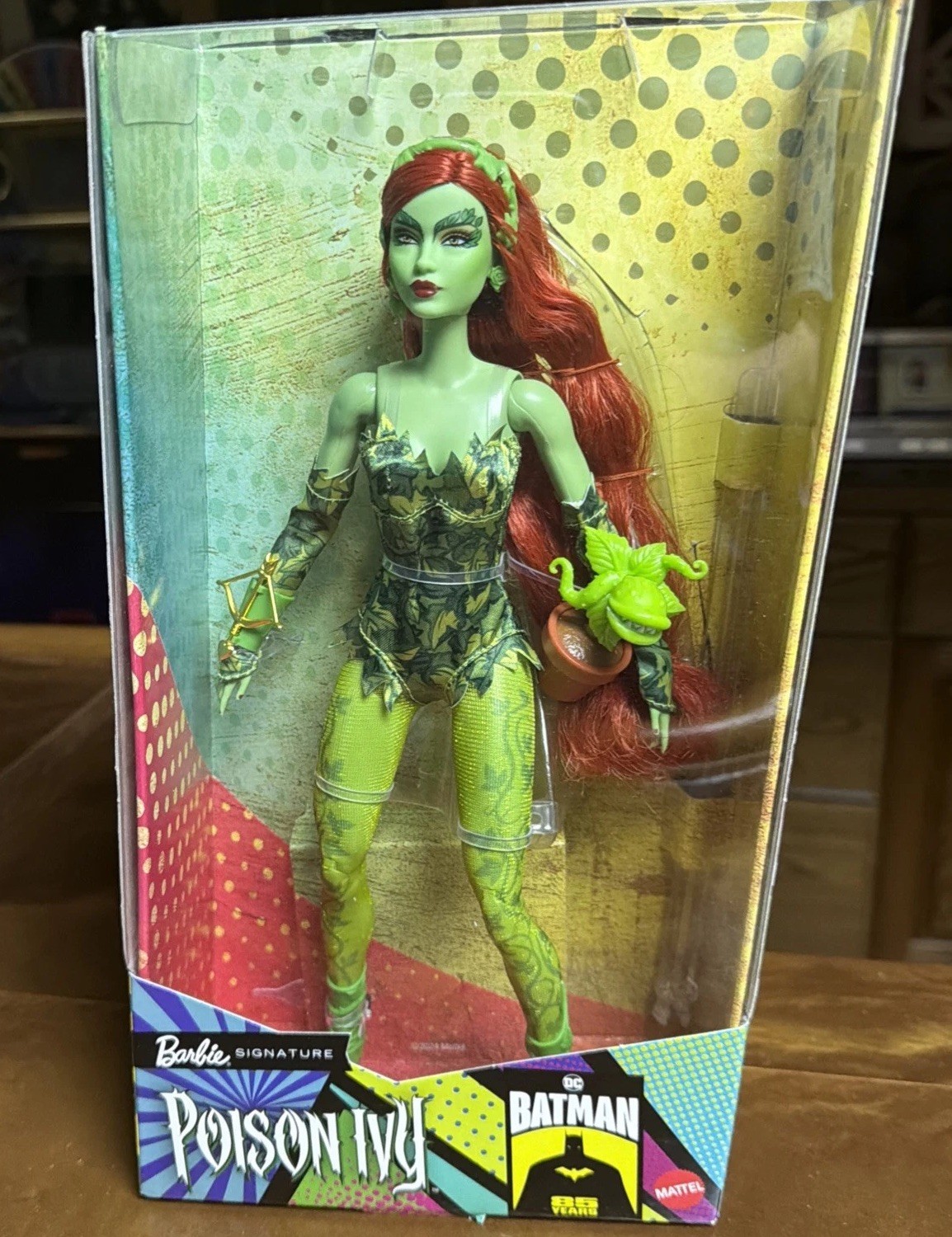 Barbie Signature Poison Ivy Doll Batman 85 Years NRFB