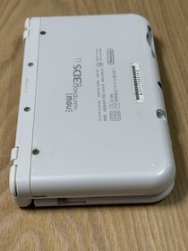 New Nintendo 3DS LL XL Pearl White Console Tested Japan