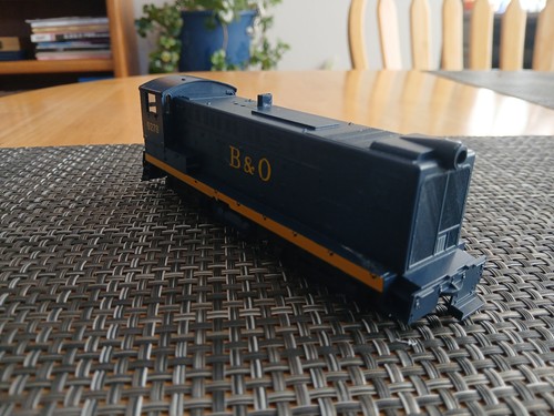 Locomotora conmutadora diésel vintage escala HO Athearn Baltimore y Ohio #9278 S-12 | Zustand: Used
