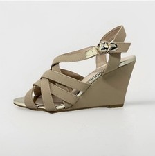 Women's Pageant Dress Evening  Party Shoes size 6 Taupe