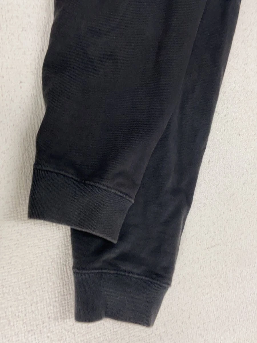 Felpa con cappuccio Maison Margiela M cotone nero tinta unita S25550 usata