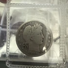 1909-S Barber Half Dollar  D 50C –  Condition – Better Date