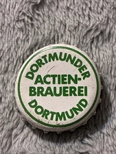 Vintage Dortmunder Actien-Brauerei Dortmund Beer Bottle Cap Used Plastic Lined