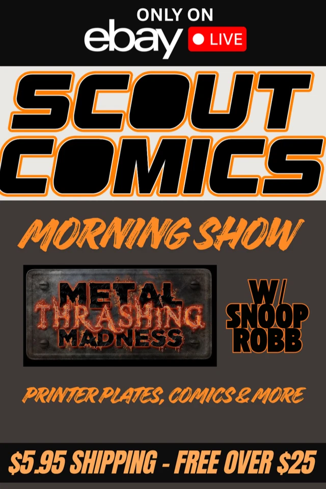 Morning METAL Madness - Live w/Snoopy - BATMAN Milestone Day & more