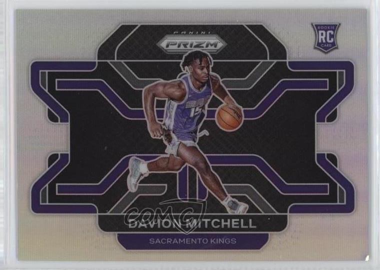 2021-22 Panini Prizm Variation Silver Davion Mitchell #312 Rookie RC 11es