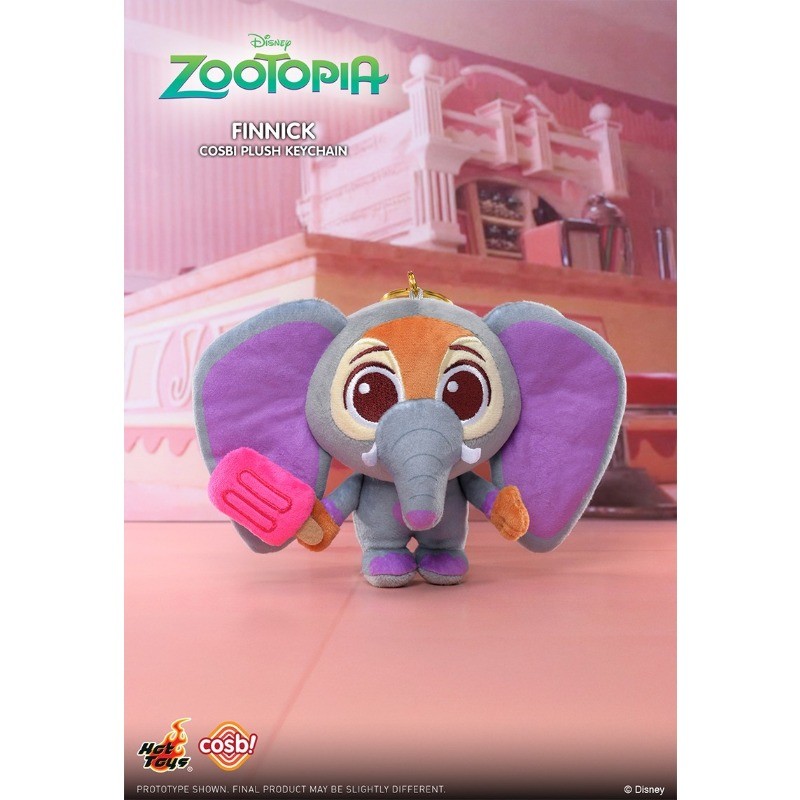 Hot Toys X Disney Zootopia 2 Cosbi Plush Series Blind Box Figure