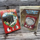 Espejo musical retro sobre el arco iris YAPS 1984 con caja y pájaro magnético