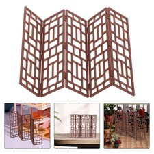  Écran Chinois Traditionnel Mini De Bureau Décoration Meubles Maison Poupée