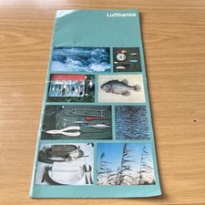 Vintage Lufthansa Menu Card