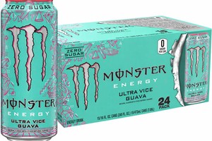 MONSTER ULTRA VICE GUAVA 16FL OZ CAN 24CT CASE