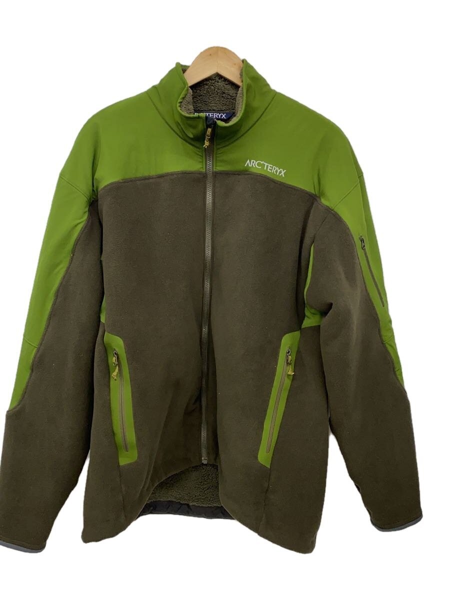 Arc'teryx Giacca Pile XL Verde Poliestere Made in Canada #EG CZA