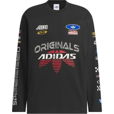 Adidas Originals MOTO LONGSLEEVE T Shirt Men's KH1199 | eBay
