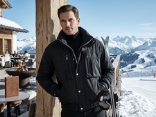 Bogner giacca vintage uomo nera vintage giacca da sci taglia M circa - KW9