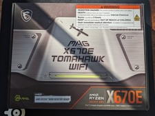 MSI MAG X670E TOMAHAWK WIFI Socket AM5 AMD Motherboard - Excellent Condition