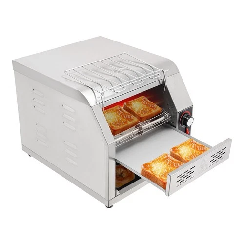 ?Transportador de encimera Horno de pizza Máquina tostadora de pan Máquina de cocina comercial Foto 4 de 4