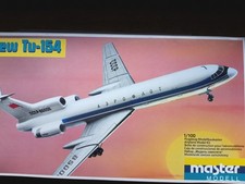 Tupolev 154 Modellbausatz 1:100/H0