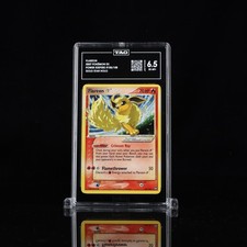 1st Ranked POKEMON TAG 6.5 FLAREON #100 GOLD STAR HOLO 2007 EX POWER KEEPERS. on eBay
