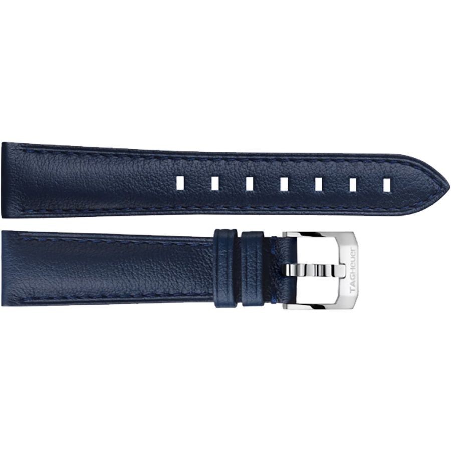 TAG HEUER Formula 1 18mm スカイブルー 純正ラバーベルト New TAG Heuer BC0921 Formula 1 18mm Blue Leather Watch Band/Strap
