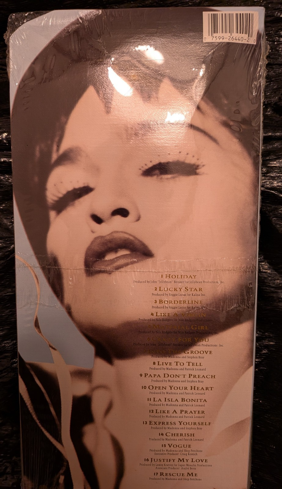 *NEW/SEALED* Madonna *EARLY LONG BOX* Immaculate Collection RARE ...