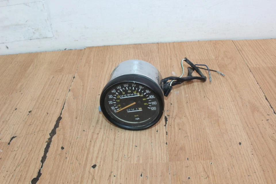 Yamaha XS650 1978 velocímetro Twin Foto 2 de 4