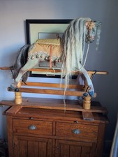 Vintage Traditional Wooden Rocking Horse