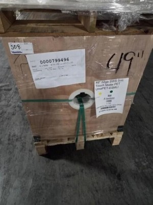 49'' 52ga SWS Soft Touch Matte UmaPET-ESMLI Packaging Film ~1100lb ~76000' roll