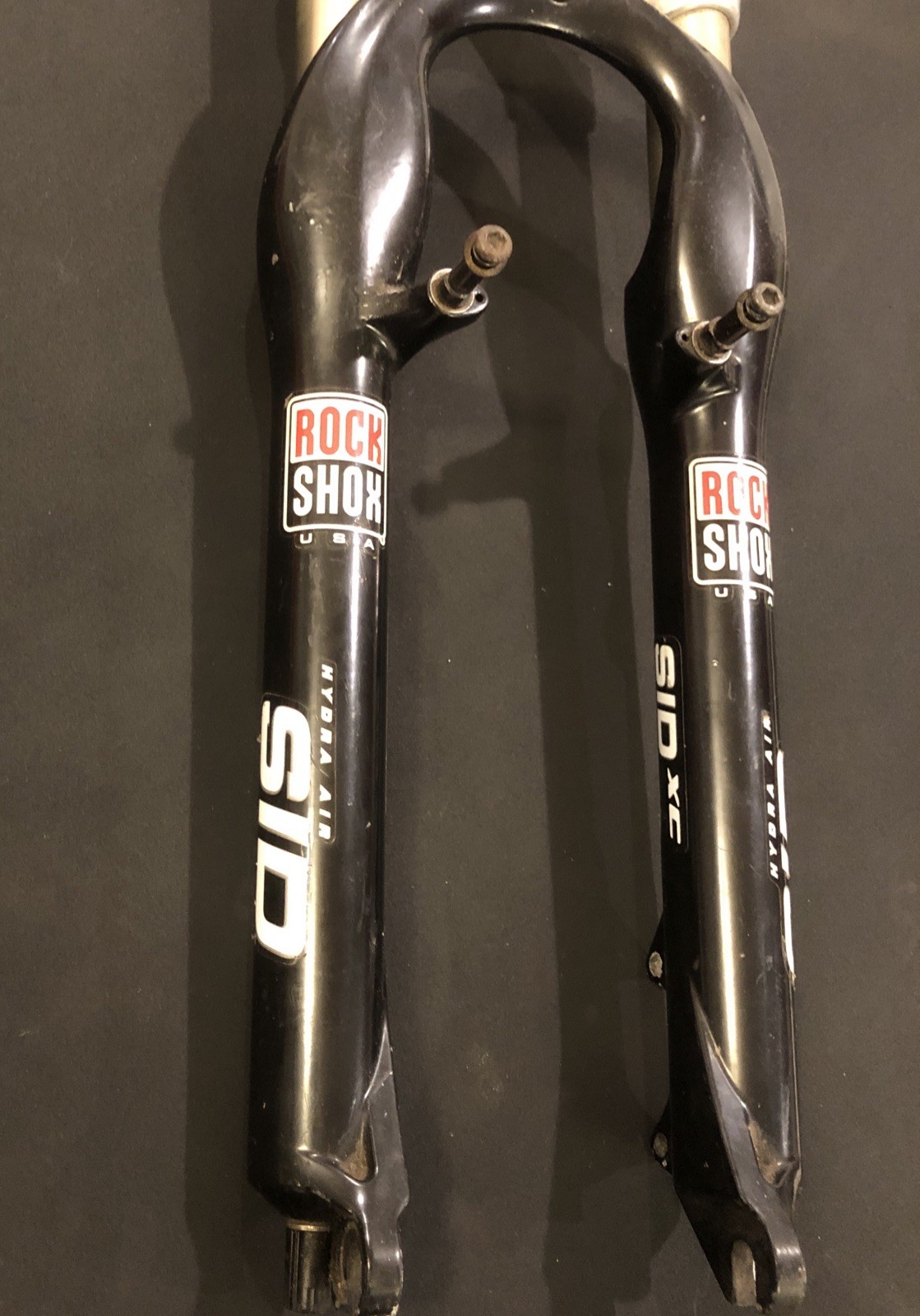 Rock Shox SID XC Hydra Air 1-1/8” 63mm Travel Mountain Bike Fork Rim/Disc Black